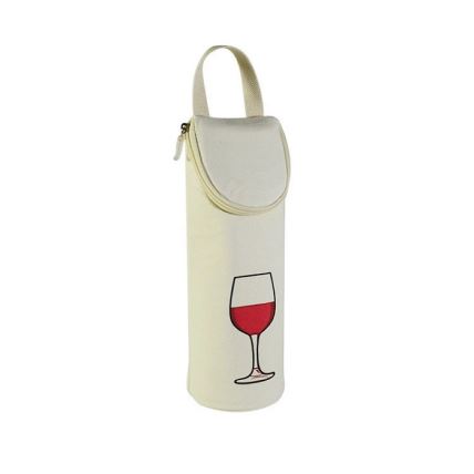 2 Pack Neoprene Insulator Red Wine Champagne Holder Bottle Cooler Sleeves Tote Bag