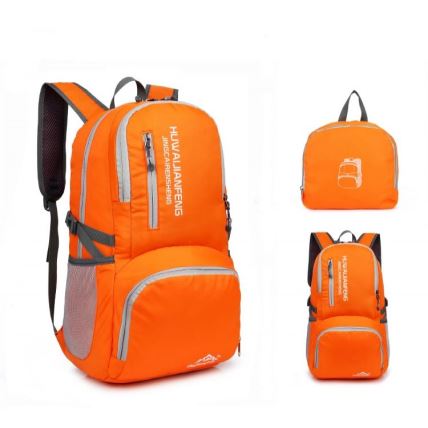 耐用的远足日盘超轻的可折叠背包旅行背包，用于户外防水和耐撕裂的尼龙露营袋